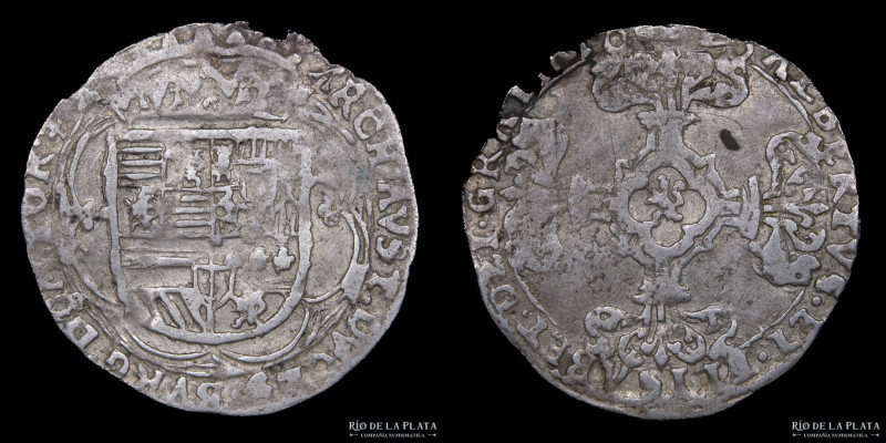 Paises Bajos Españoles. Condado de Tournai. Albert et Isabelle (1598-1621) 3 Pat...