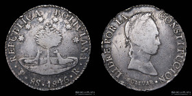 Bolivia. 8 Soles 1846/5 R . KM103