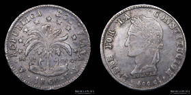 Bolivia. 8 Soles 1860 FJ. KM138.6