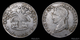 Bolivia. 4 Soles 1853 FP. Sin facial. KM123.1