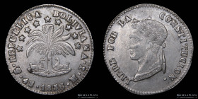 Bolivia. 4 Soles 1856 MJ. KM123.2