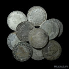 Bolivia. Lote x10. 4 Soles 1854 a 1859. A catalogar