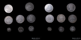 Bolivia. Lote x8. Menores 1830 a 1863. A estudiar