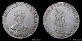 Bolivia. 1857. 1 Sol. Medalla Monetaria. La Paz