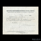 Bolivia. Royal Silver Mines of Potosi Limited. Recibo