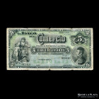 Bolivia. Banco del Comercio. 5 Bolivianos 1900 Remainder. Pick S132