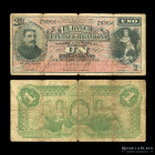 Bolivia. Banco Francisco Argandoña. 1 Boliviano 1893. Pick S141