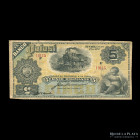 Bolivia. Banco Potosi. 5 Bolivianos 1887. Pick S222