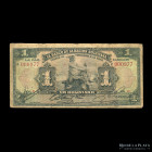Bolivia. Banco de la Nacion. 1 Boliviano 1911 A1. Nro bajo. Pick 103a
