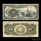 Bolivia. Banco de la Nacion. 10 Bolivianos 1911 J. Pick 107b
