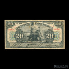 Bolivia. Banco de la Nacion. 20 Bolivianos 1911 D. Pick 109b