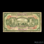 Bolivia. Banco Central. 500 Bolivianos 1928. Pick 134