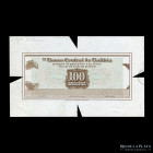 Bolivia. Banco Central. Prueba 100 Bolivianos 1928. Front