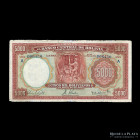 Bolivia. Banco Central. 5000 Bolivianos 1945. Pick 145