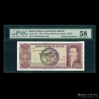 Bolivia. Banco Central. Error 20 Pesos Bolivianos 1962 sin firmas