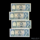 Bolivia. Banco Central. 4 x 500 Pesos Bolivianos Reposicion Z 1981. Pick 166a