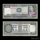 Bolivia. Banco Central. 1000 Pesos Bolivianos Reposicion ZY 1982. Pick 167a