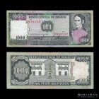 Bolivia. Banco Central. 1000 Pesos Bolivianos Reposicion ZZ 1982. Pick 167a
