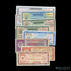 Bolivia. Cheque Gerencia. Lote x 9 Cheques 1982-1986 distintos