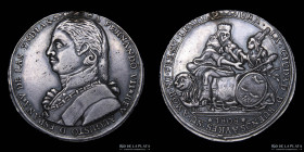 Buenos Aires. Fernando VII. 10 Reales. 1808. Proclama