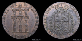 España. Isabel II. 1843. Proclama. Segovia