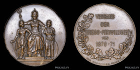 Alemania. Wilhelm II 1888-1918. Commemorative issue of the Association of volunteers from the French-German war of 1870-71. (1905).