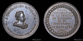 Argentina. 1880. Rivadiavia. Monumento. R. Grande