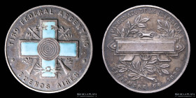 Argentina. Tiro. 1896. Tiro Federal Argentino. Patronato de la Infancia