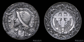 Argentina. Tiro. 1897. Sociedad Española de Tiro al Blanco. Plata