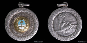 Argentina. Tiro. Direccion General. Premio al estimulo. Plata y oro