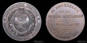 Argentina. Medicina. 1894. Laboratorio Pasteur. Inauguracion del Edificio