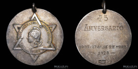 Argentina. Masonica. Logia Union Libertad. Rosario. 75 Aniv. Plata