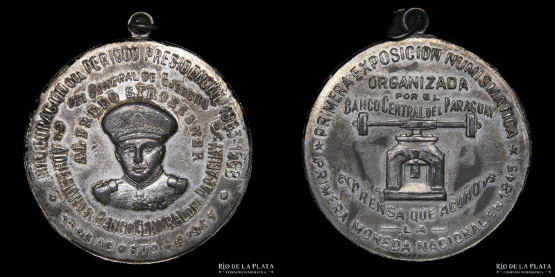 Paraguay. 1963.Inauguracion Presidencial del período 1963-68 del Gral Alfredo St...