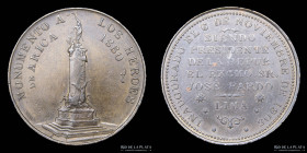 Peru. 1905. Monumento a los Heroes de 1880