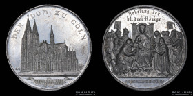 Alemania. 1880. Coln Cathedral inauguration
