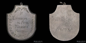 España. 1933. Art Exposition Masanasa. Silver