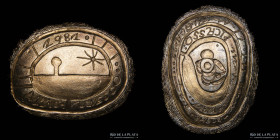 UNESCO. Medalla Picasso 1881-1981 plata vermeil. Joan Miro