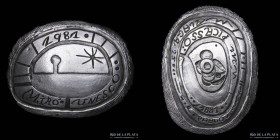 UNESCO. Medalla Picasso 1881-1981 plata. Joan Miro