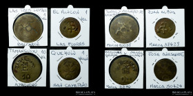 Argentina. Ficha. Esquila. Lote x4 Latas clasificadas