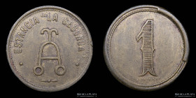 Argentina. Ficha. Valor 1. Estancia La Segunda de Juan Acebal. Chascomus