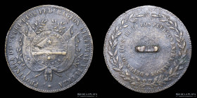 Argentina. Boton. C1850. Urquiza. Provincia de Entre Rios