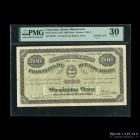 Buenos Aires. Banco Hipotecario Bs As. Prueba 200 Pesos MN 1891. Pick S622
