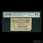 Buenos Aires. Banco Hipotecario Bs As. Specimen 20 Centavos MN 1891. Pick S626s