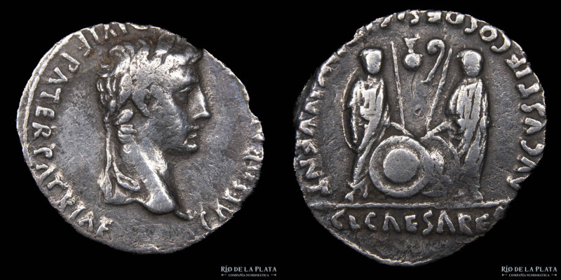 Augustus (27BC-14AD) AR Denarius. Rome mint (Struck 2BC-13AD) 18.9mm; 3.55g. A: ...