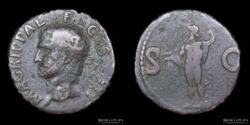 Agrippa under Gaius (Caligula 37-41AD) AE As. RIC 58