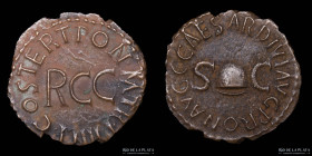 Caligula (37-41AD) AE Quadrans. RIC 52