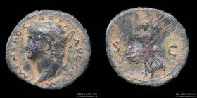 Nero (54-68AD) AE As. RIC 543