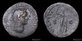 Domitian (81-96AD) AE Dupondius. RIC 706