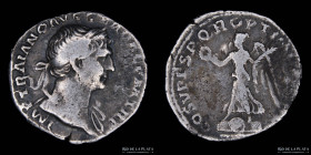 Trajan (98-117AD) AR Denarius. RIC 129 