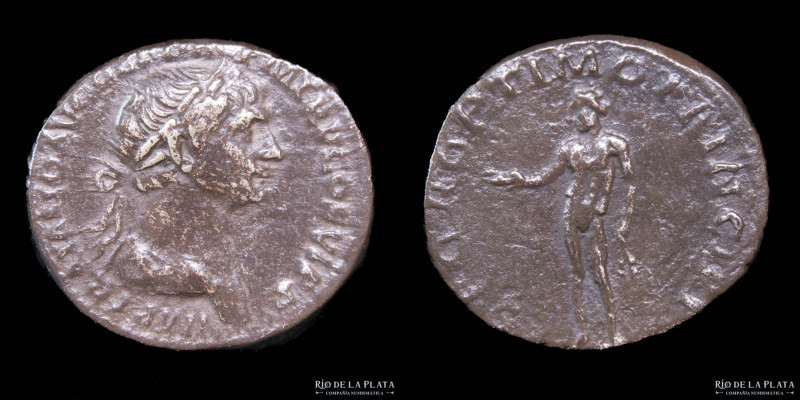 Trajan (98-117AD) AR Denarius (112-117AD) AR; 19.0mm; 3.3g. A: IMP TRAIANO AVG G...